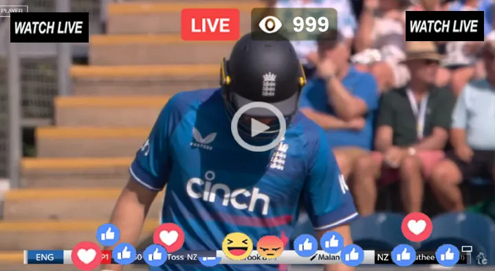 Live ODI Cricket : England vs Ireland Live Streaming Free – ENG vs IRE Live 2nd ODI Match – England vs IRE Live Match Online Today – Sky Sports Live – ENG vs Ireland Live Match Today Online