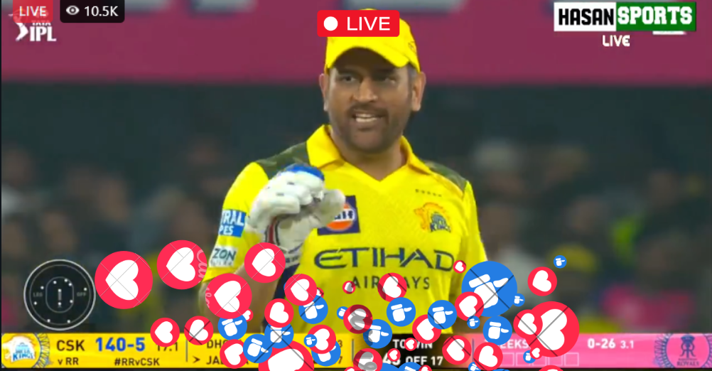CSK vs RR Live Streaming Free – Star Sports Live Match – Rajasthan Royals vs Chennai Super Kings, 11th Match Online Today