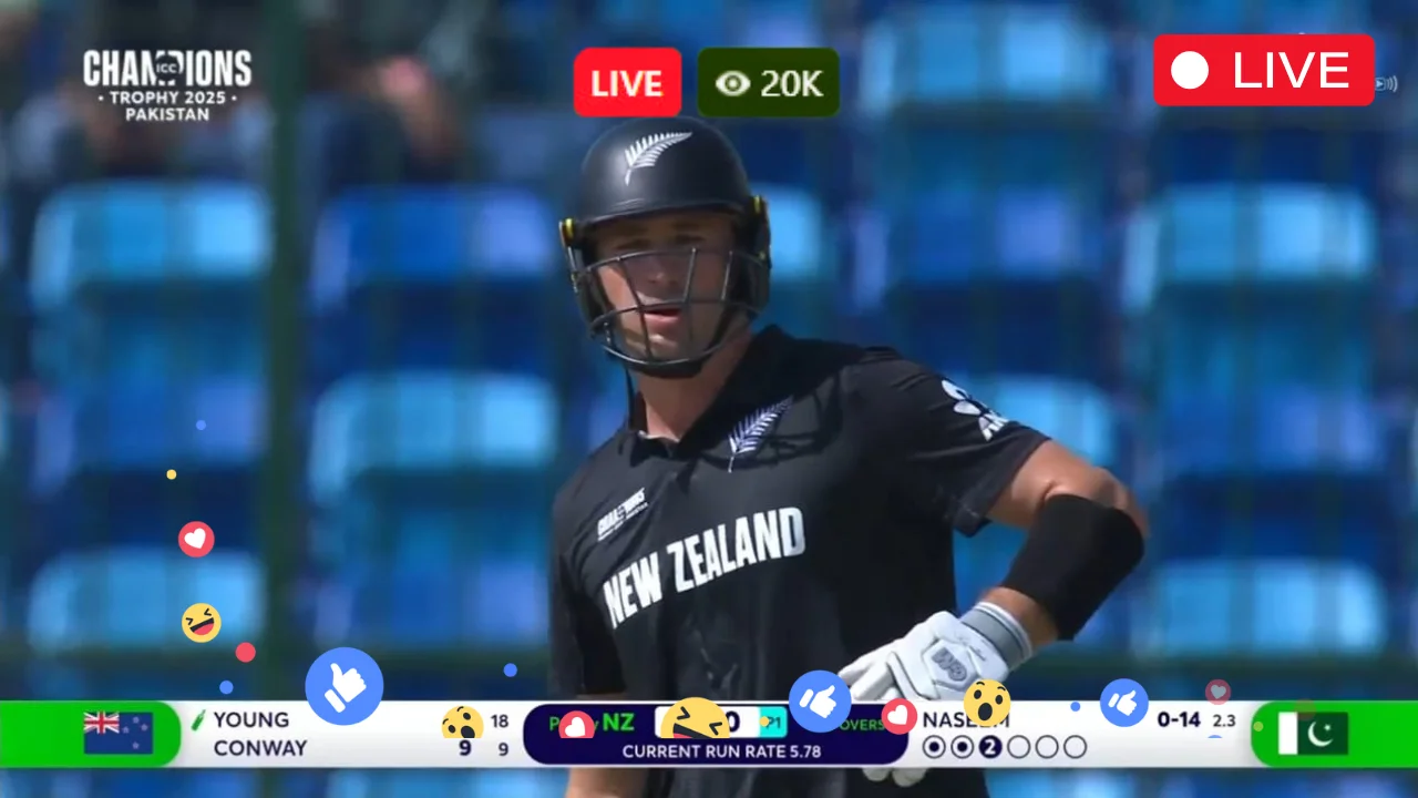 PAK vs NZ 2025 1st ODI Live – PTV Sports Live Match – Pakistan vs New Zealand Live 1st ODI Match Online Today