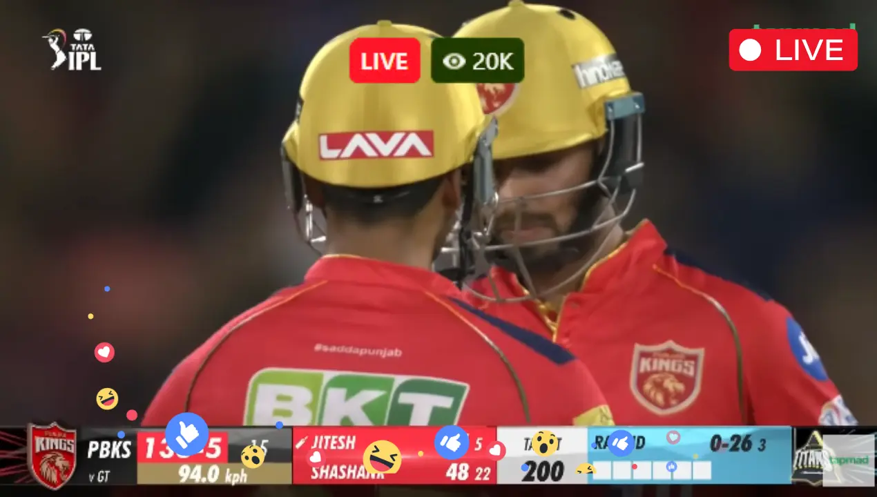 IPL 2025 Live – GT vs PBKS Live Streaming Free – Star Sports Live Match – Gujarat Titans vs Punjab Kings, 5th Match T20 Match Online