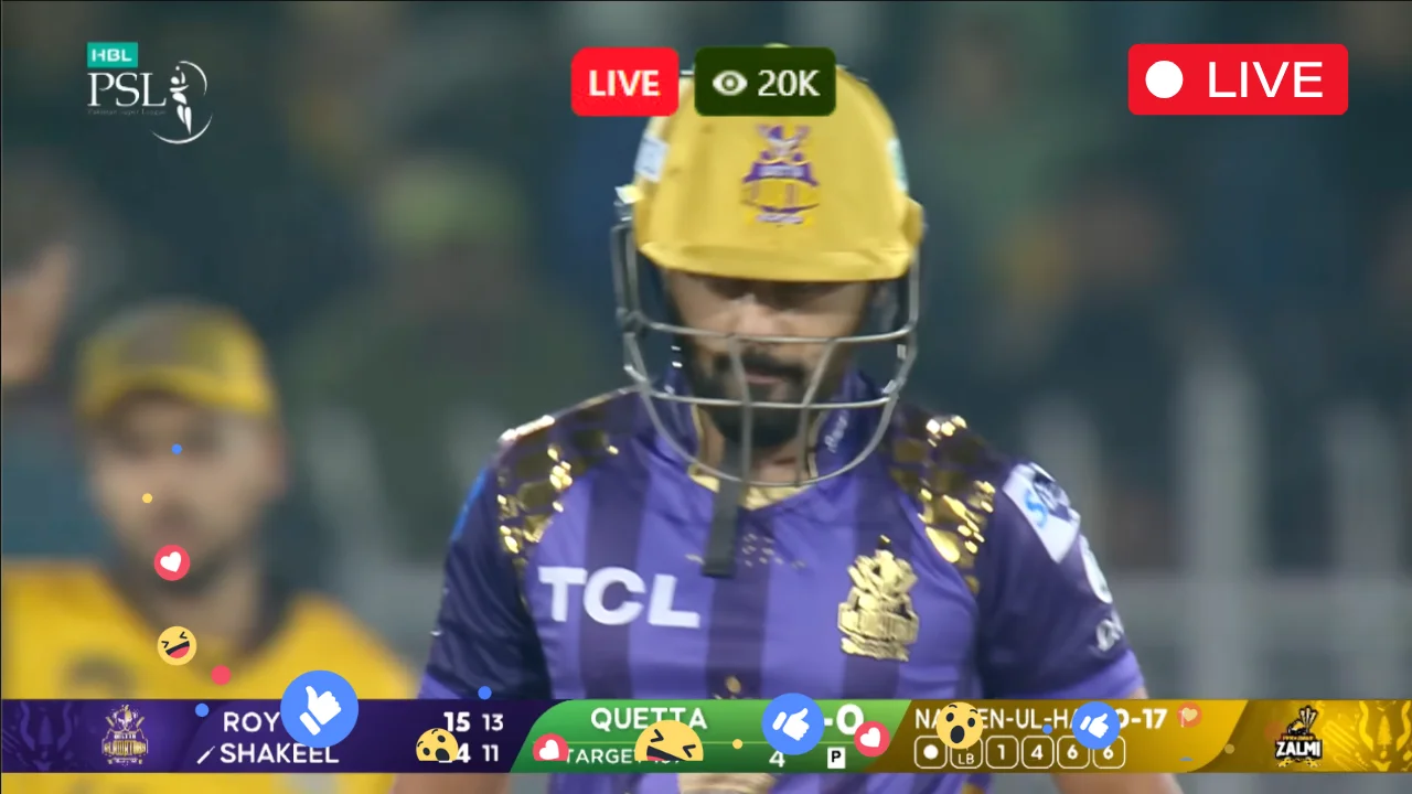 PSL 2025 Live – QG vs PZ Live Streaming – PTV Sports Live Match – Peshawar Zalmi vs Quetta Gladiators, PSL 2025 2nd T20 Match Online
